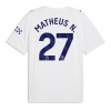 Manchester City Matheus Nunes #27 Tredjedrakt 2026-27 Kortermet